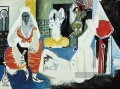 Les femmes d Alger Delacroix IX 1955 Kubismus Pablo Picasso
